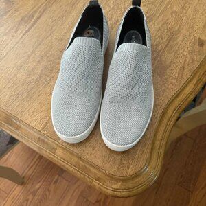 Michael Kors Gray Slip-On Sneakers – Women’s Size 10